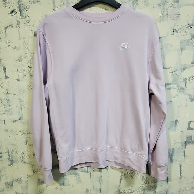 나이키 로고 맨투맨 