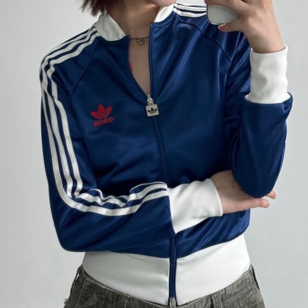 아디다스 리버시블 투웨이 트랙탑