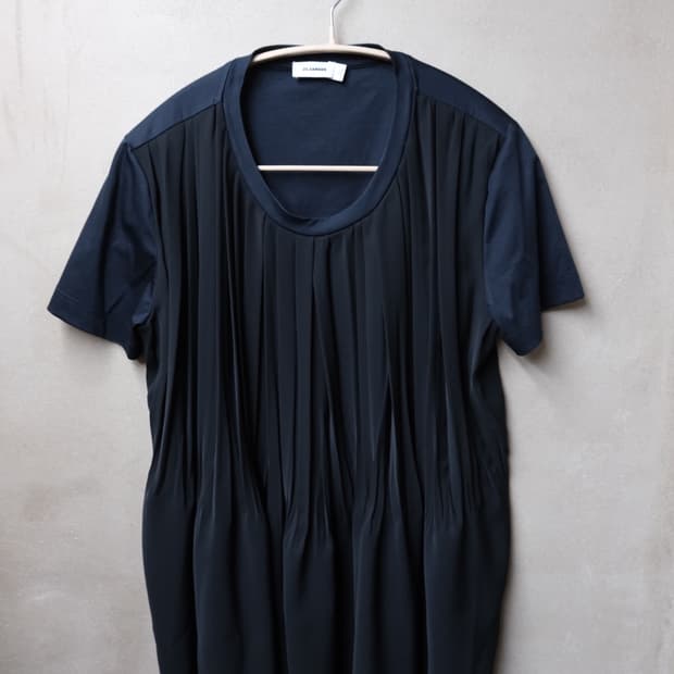 Jil sander 셔링 도킹 티셔츠 L