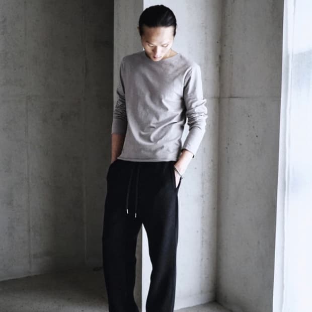 Mono Prive 텍스처드 롱슬리브 ver.2 fog 1size