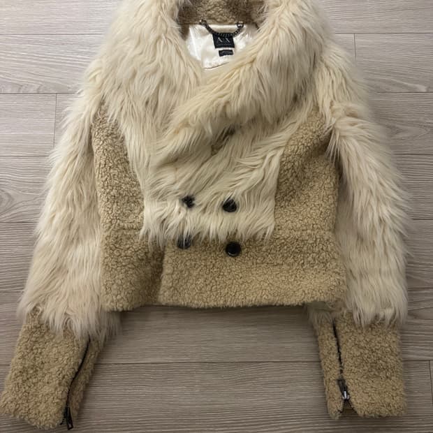 아르마니 익스체인지 빈티지 퍼자켓