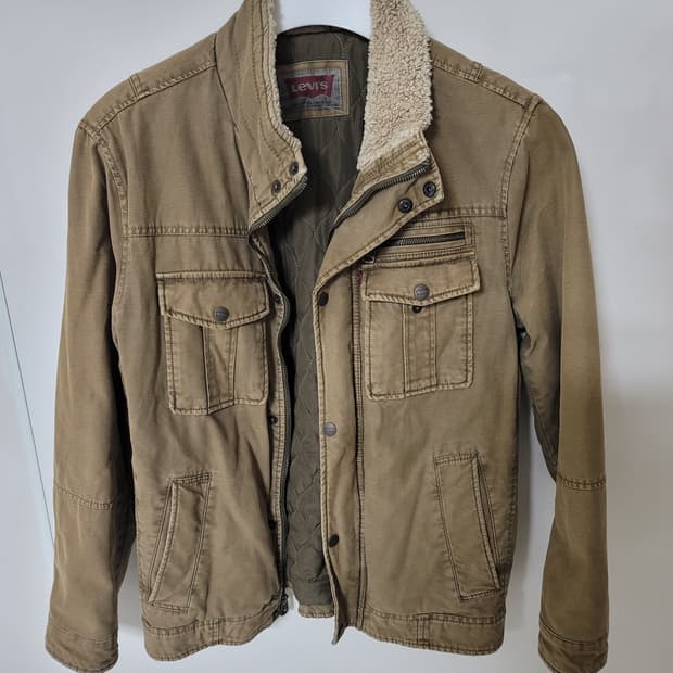 리바이스 양털 카라 트러커  자켓 남성100정 상태굿
