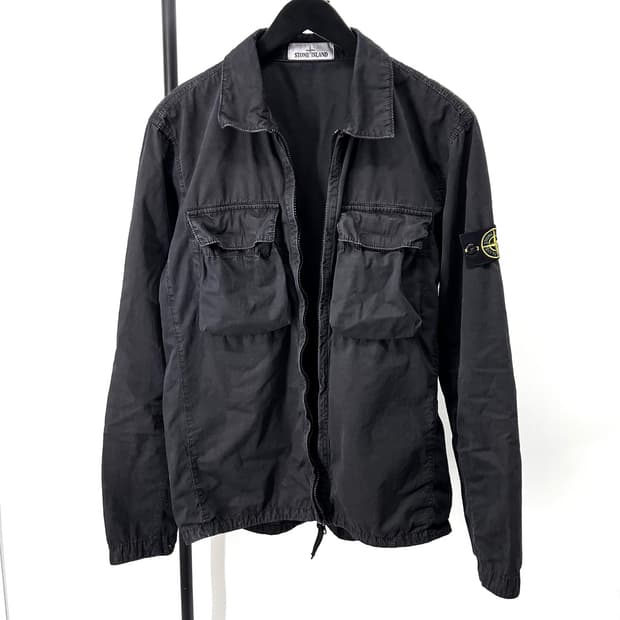 [L사이즈] 스톤아일랜드 올드이펙트 오버셔츠 자켓 (7615114wn)