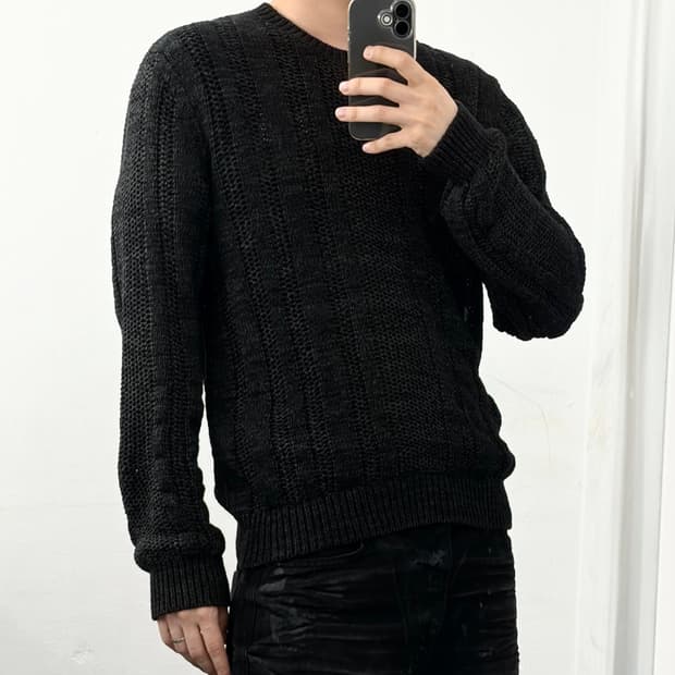 아르마니 익스체인지 니트