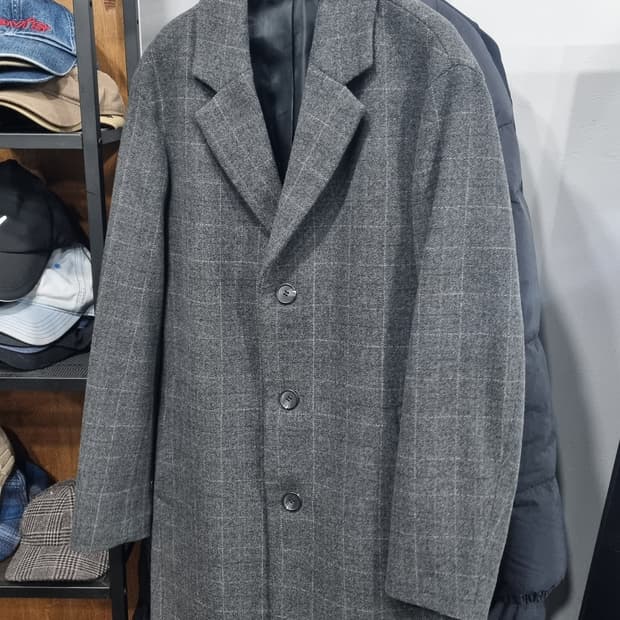 남성용 모직코트 95~100 (가슴반품54) 상태좋음