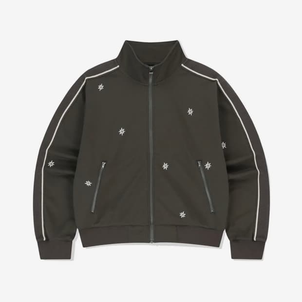 썬러브 트윙클 트랙 자켓 브라운 L