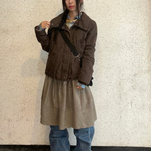 재패니즈 빅카라 자켓