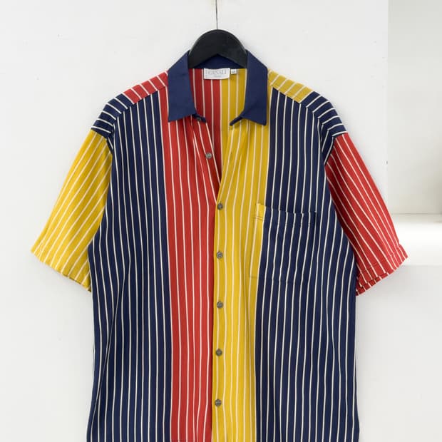 CANALI 스트라이프 셔츠