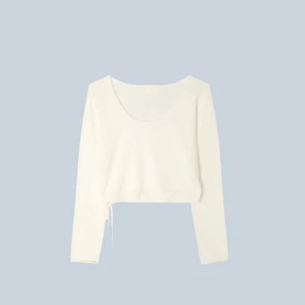 [리에뜨 Riette] 샌디 유넥 니트 (아이보리 / 택포함 새상품)