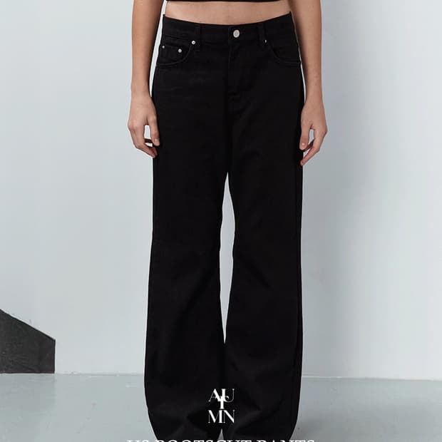 [새상품] 어텀 어스부츠컷 팬츠 바지