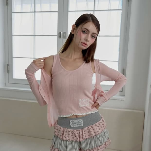 Schnee 슈네 플러피 캉캉 팬츠스커트