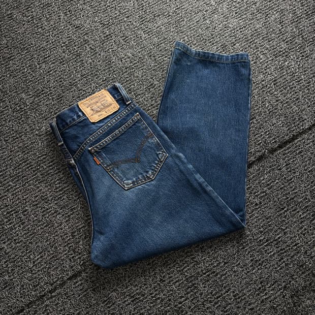 리바이스 오렌지탭 220 중청 데님 팬츠 3188