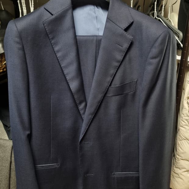 수트서플라이 네이비 수트 48