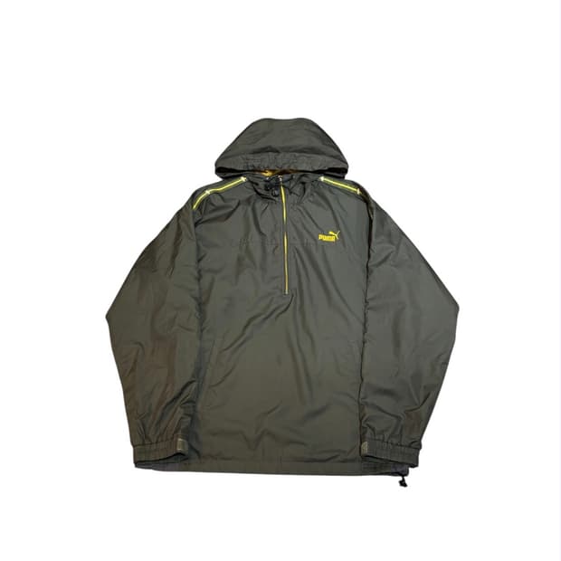 푸마 일본 아노락 후드 바람막이 S
