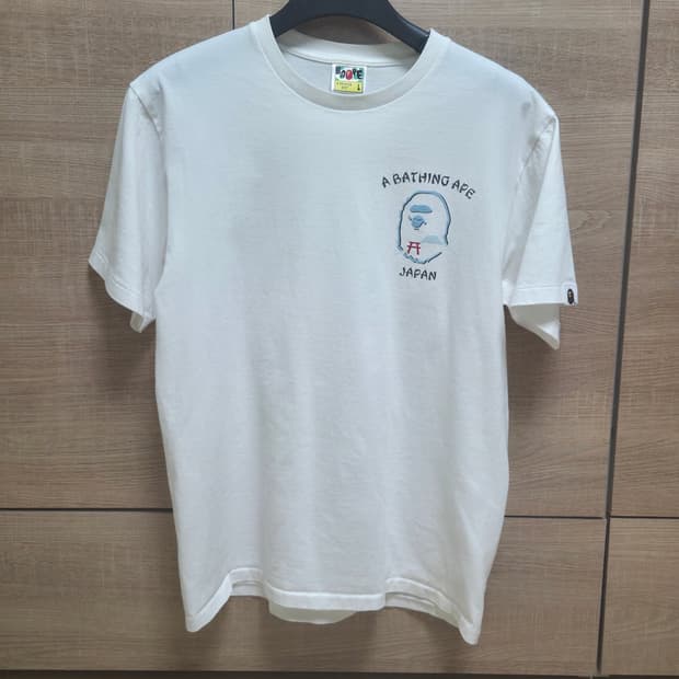 베이프 재팬 수베니어 티셔츠 #2 화이트
