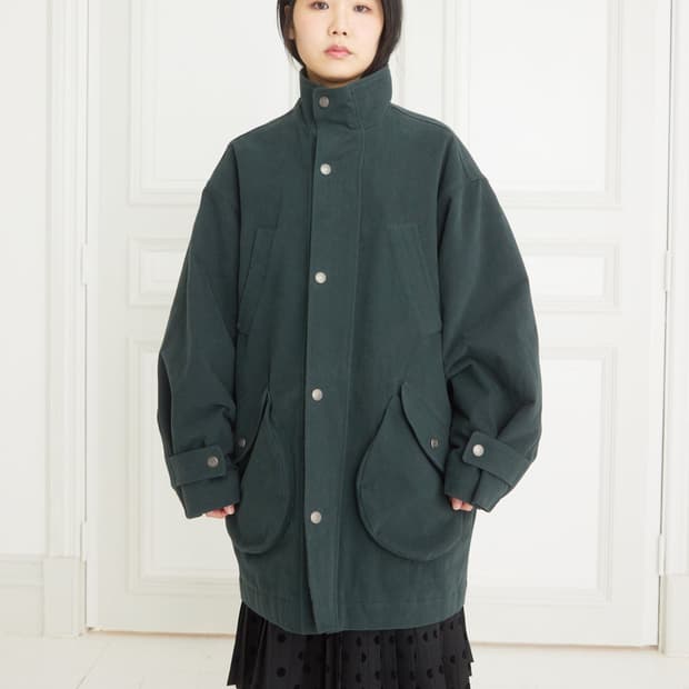 BOTANIC LINED FIELD JACKET VINTAGE TEAL
