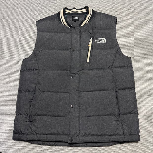 노스페이스 구스다운 패딩 조끼