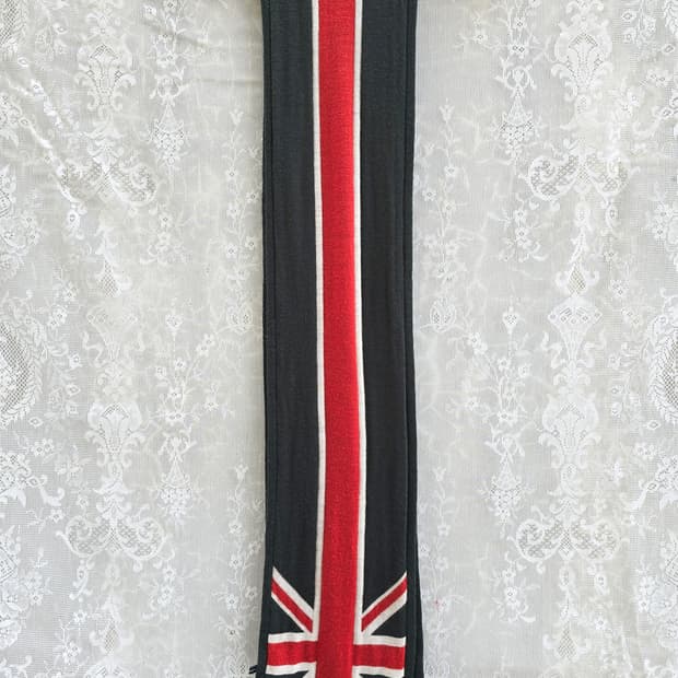 아쿠아스큐텀  유니온잭 머플러 