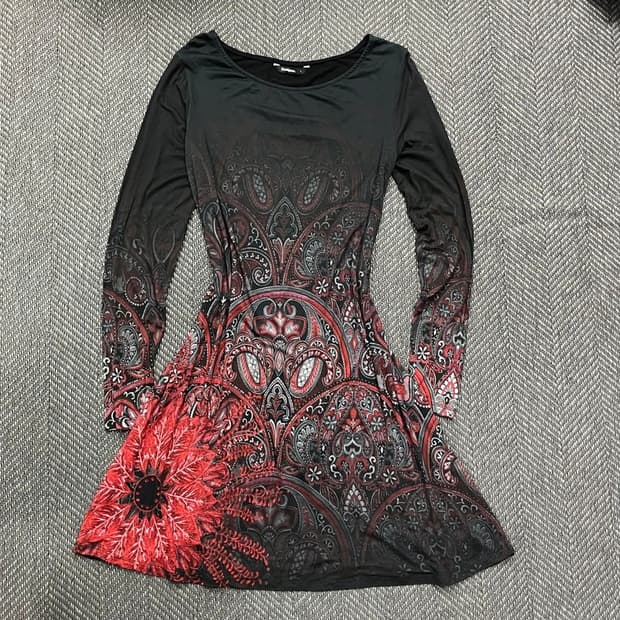 Desigual 페이즐리패턴 원피스 v5045