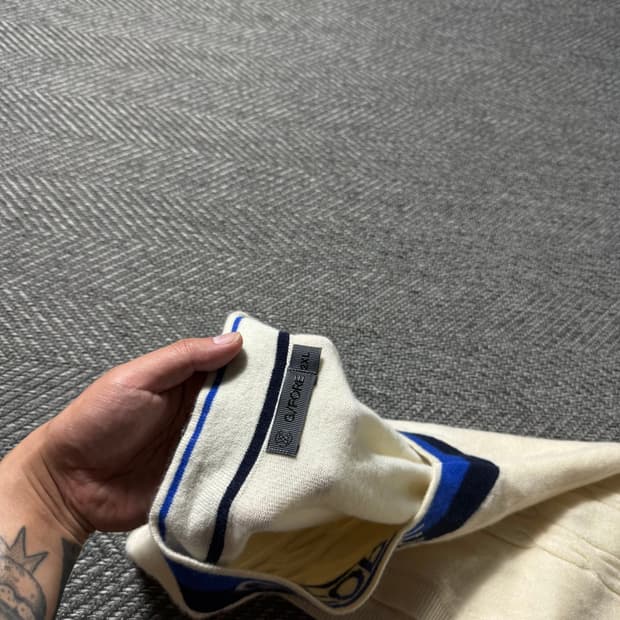 골프 지포어 캐시미어 혼방 니트 조끼 베스트 XXL