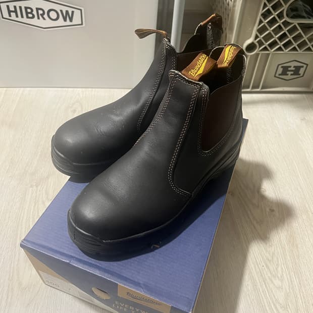 블런드스톤 400 브라운 첼시부츠 7사이즈