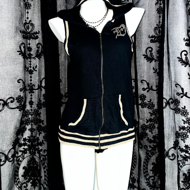 Gold Point Hooded Zip-Up