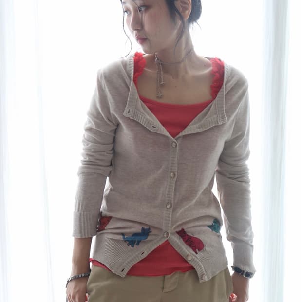 [Hysteric Glamour] Andy Warhol Cardigan