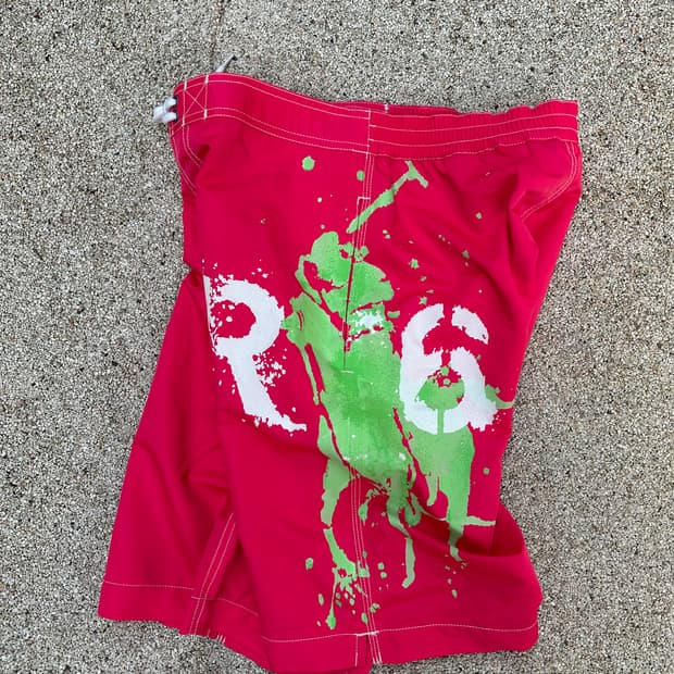 00s 랄프로렌 폴로 버뮤다 빈티지 스웜팬츠 30인치