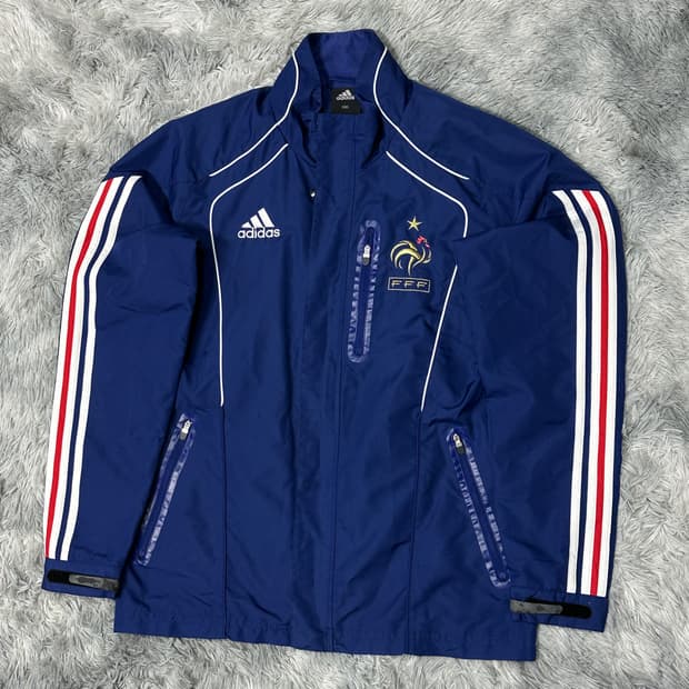 아디다스 프랑스 국대 09-10 바람막이 