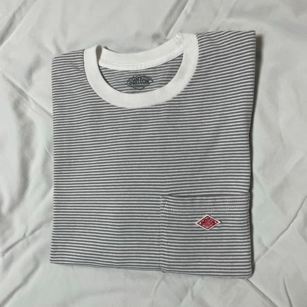 단톤 롱슬리브 보더티