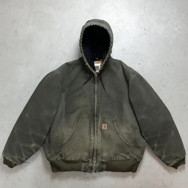 OG 칼하트 J130 액티브 자켓 칼하트 MOS 모스그 린 구버전