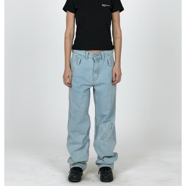 MPa BELT POUCH PANTS (STEEL BLUE)