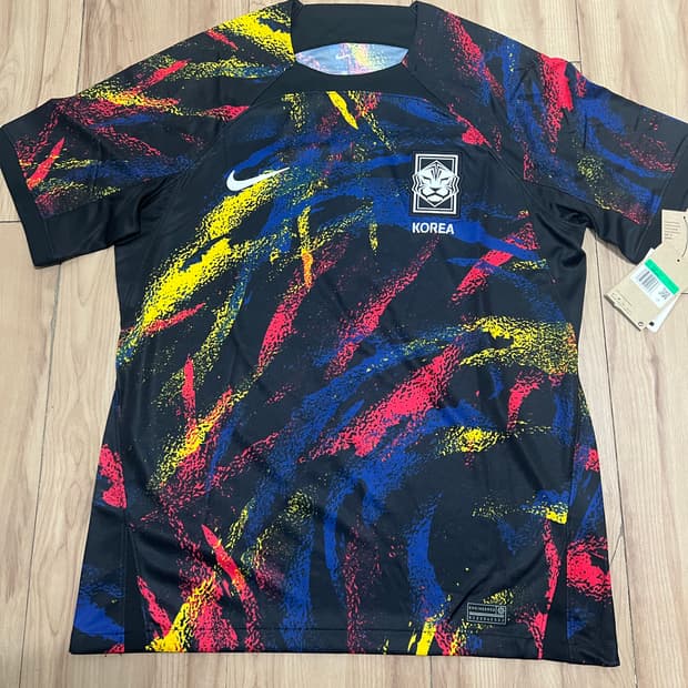 (새상품) 나이키 드라이핏 어웨이 숏슬리브 저지 블랙 XL