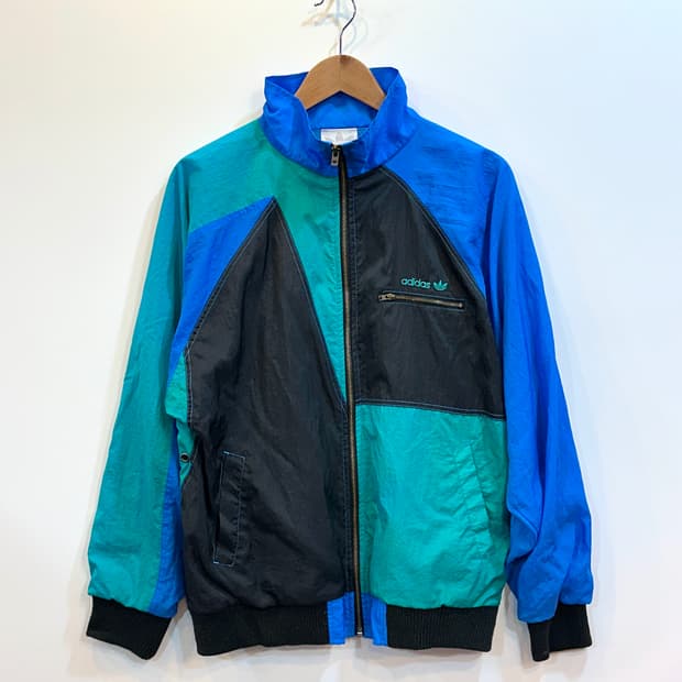 아디다스 올드스쿨 빈티지 컬러블럭 트랙 자켓 