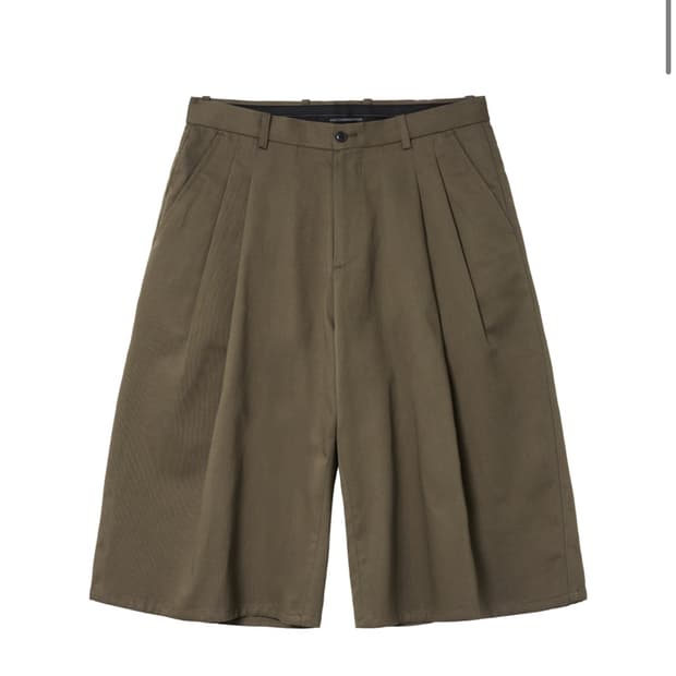 해칭룸 플레어 버뮤다 팬츠