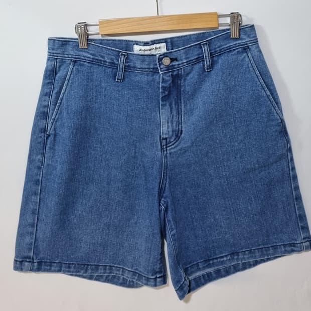 M ) 앤더슨벨 청 데님 반바지