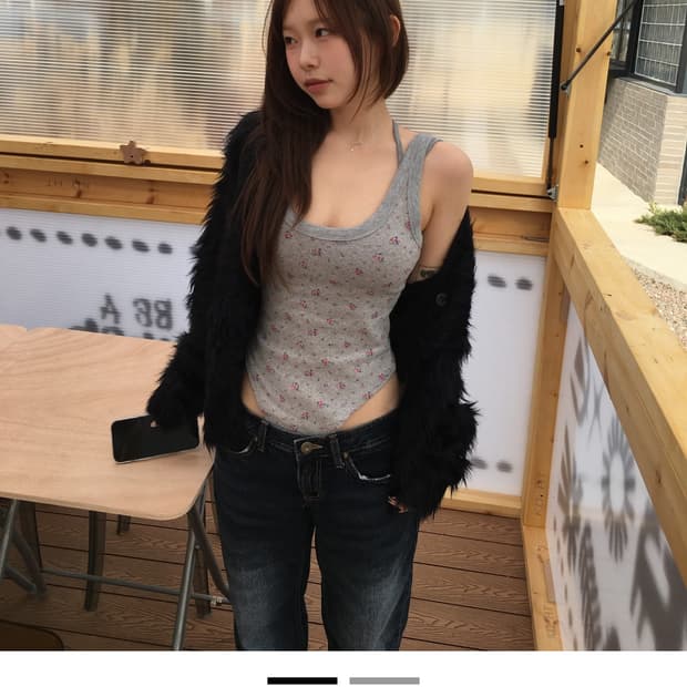 아워캐비넷 rose point tee