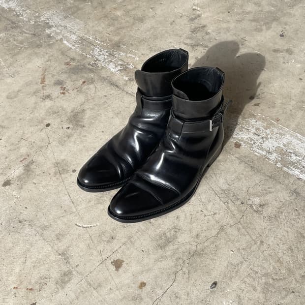 11AW Dior Homme Leather Ankle Boots