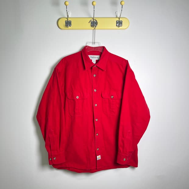Carhartt 칼하트 캔버스 워크 셔츠 L