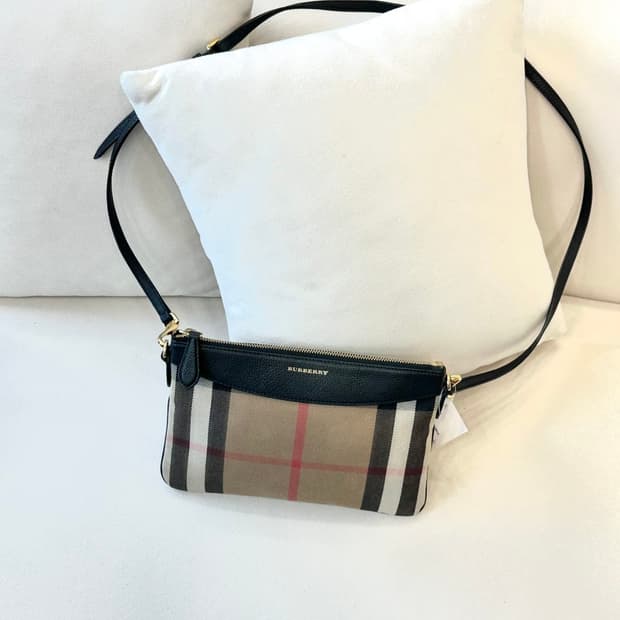 버버리 하우스 체크 페이튼 크로스백 (정품)