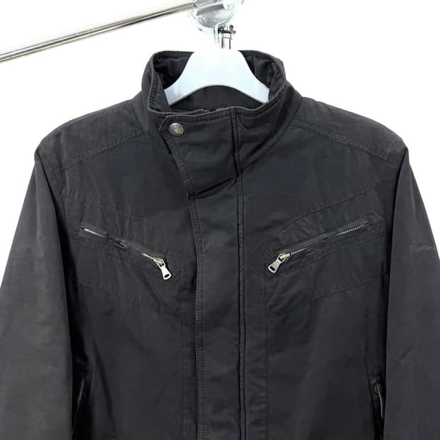 CkJ Diagonal Line jacket