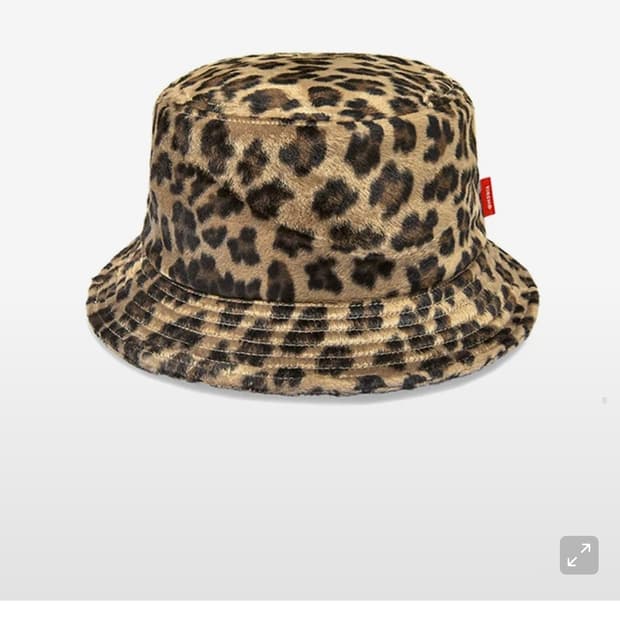 키르시 퍼 레오파드 버킷햇