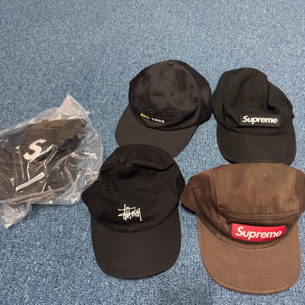 일괄 슈프림 스투시 모자 