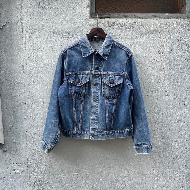70s USA 빈티지 리바이스 70505 빅e 3세대 데님 자켓