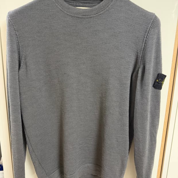 급처 백화점판 스톤아일랜드 니트 그레이 L 