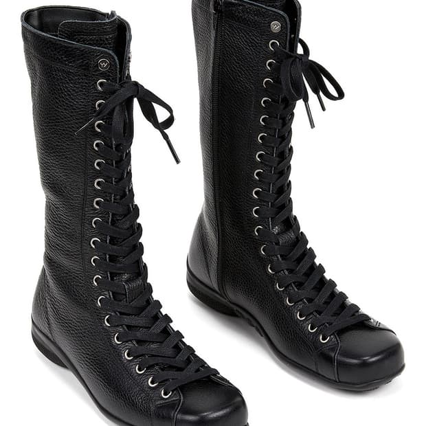 Open yy lace up training boots