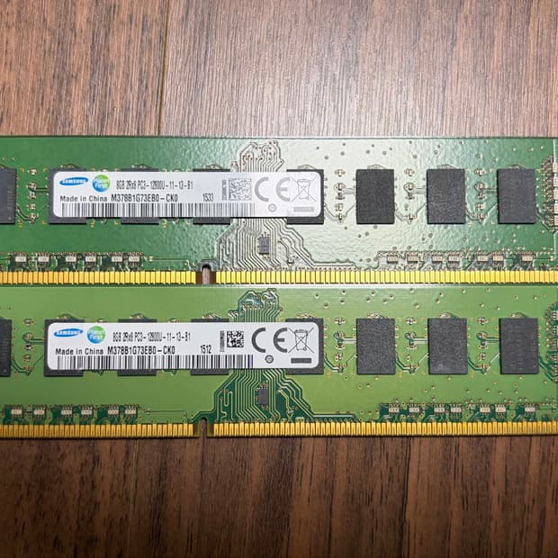 삼성 DDR3 PC3-12800U 8GB