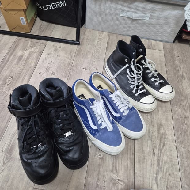 [280] 슈프림 포스 미드 , 반스 , 컨버스레더 하이 팝니다