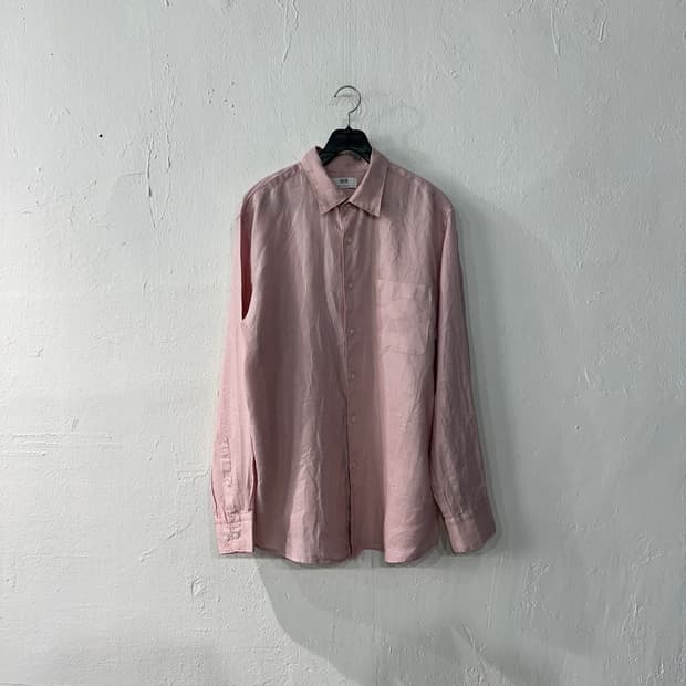 유니클로 린넨셔츠 L