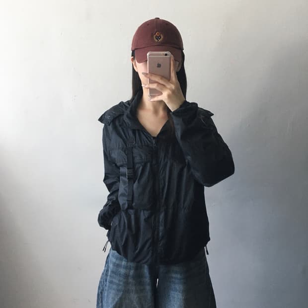 나이키 테크 우븐 바람막이